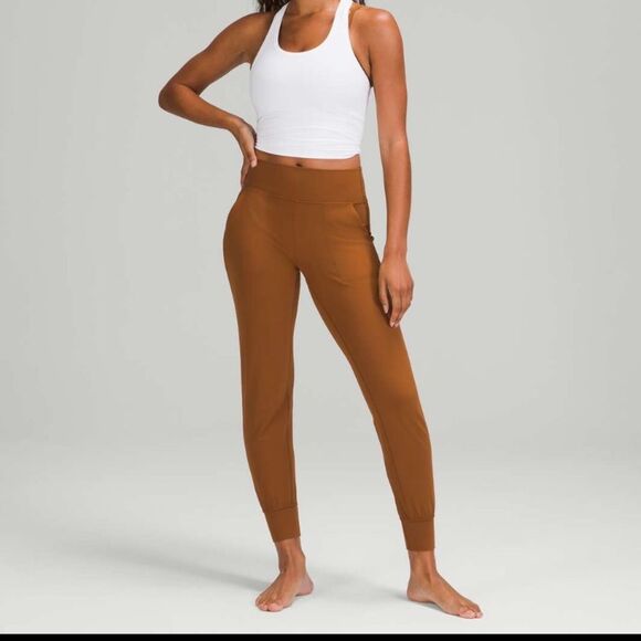 Lululemon Align High-Rise Joggers | Size 6 | Brown Clay - Picture 3 of 13